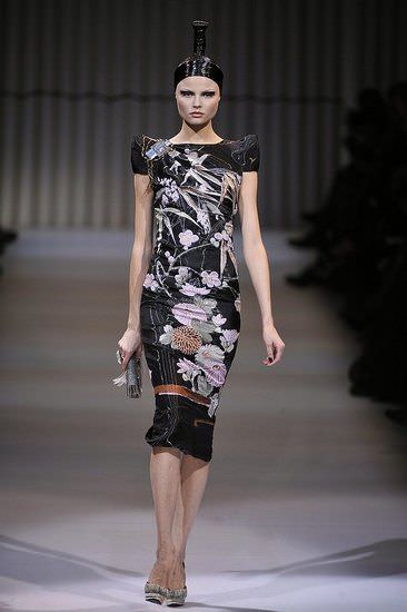 Giorgio Armani, moda primavera verano 